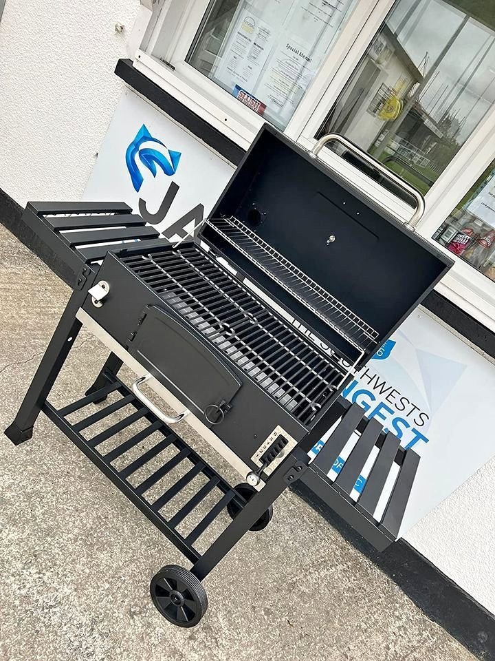 CosmoGrill Outdoor XXL Smoker Barbecue Charcoal Portable BBQ Grill Garden